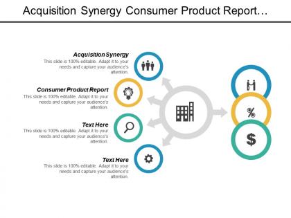Acquisition synergy consumer product report marketing sales marketing solution cpb