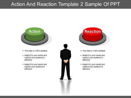 Action and reaction template 2 sample of ppt