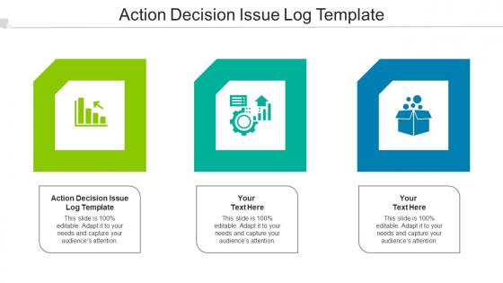 Action Decision Issue Log Template Ppt Powerpoint Presentation Influencers Cpb