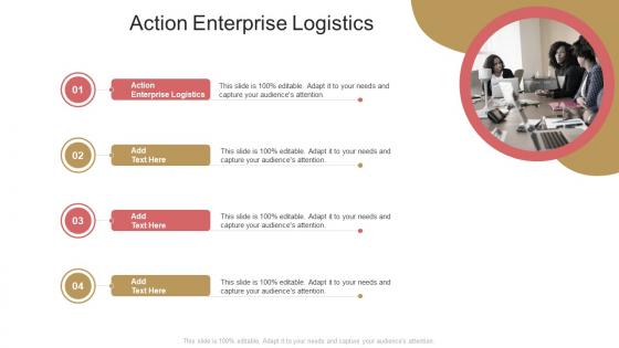 Action Enterprise Logistics In Powerpoint And Google Slides Cpb