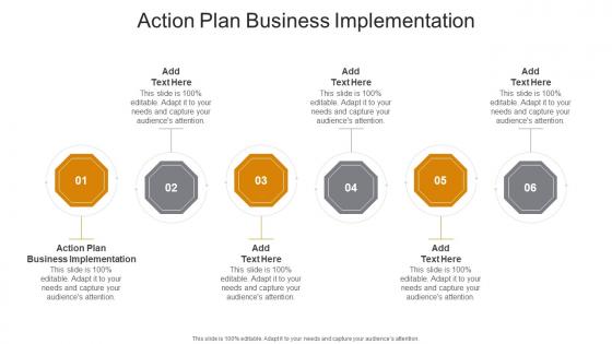Action Plan Business Implementation In Powerpoint And Google Slides Cpb