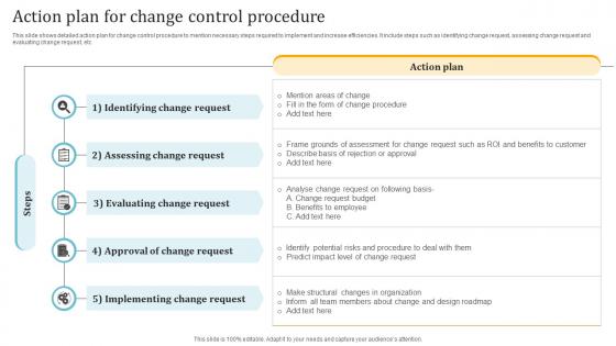 Action Plan For Change Control Procedure