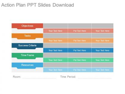 Action plan ppt slides download