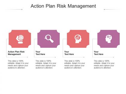 Action plan risk management ppt powerpoint presentation layouts example file cpb