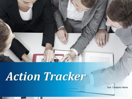Action Tracker Activities Planning And Time Management Business Tasks