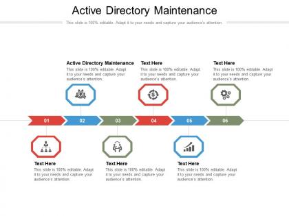 Active directory maintenance ppt powerpoint presentation styles styles cpb