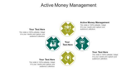 Active money management ppt powerpoint presentation outline icons cpb