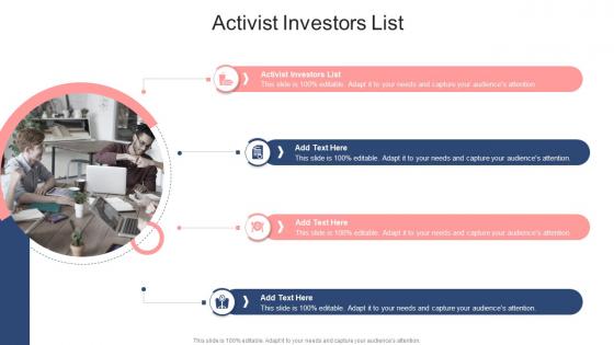 Activist Investors List In Powerpoint And Google Slides Cpb