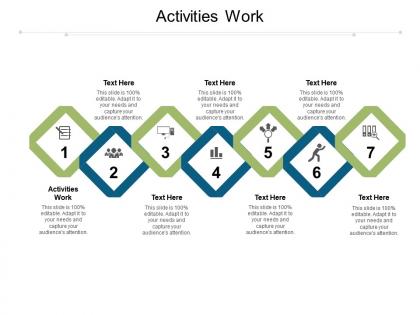 Activities work ppt powerpoint presentation layouts skills cpb