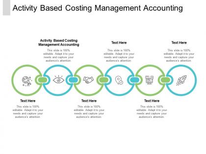 Activity based costing management accounting ppt powerpoint presentation styles clipart cpb