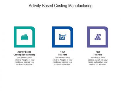 Activity based costing manufacturing ppt powerpoint presentation inspiration layout ideas cpb