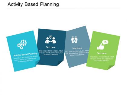 Activity based planning ppt powerpoint presentation model infographic template cpb