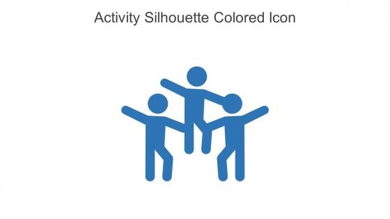 Activity Silhouette Colored Icon In Powerpoint Pptx Png And Editable Eps Format