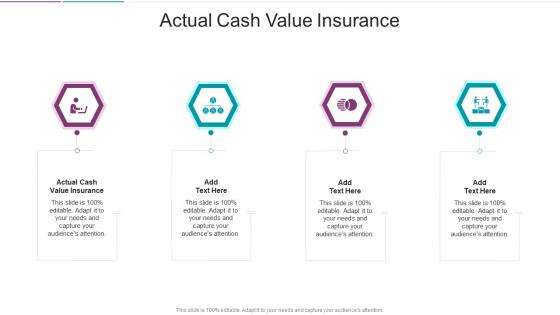 Actual Cash Value Insurance In Powerpoint And Google Slides Cpb