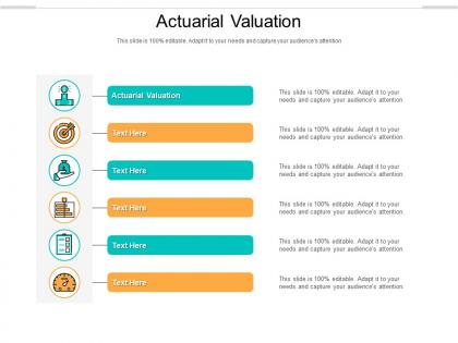 Actuarial valuation ppt powerpoint presentation gallery example file cpb