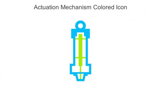 Actuation Mechanism Colored Icon In Powerpoint Pptx Png And Editable Eps Format