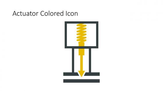 Actuator Colored Icon In Powerpoint Pptx Png And Editable Eps Format