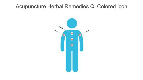 Acupuncture Herbal Remedies Qi Colored Icon In Powerpoint Pptx Png And Editable Eps Format