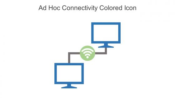 AD Hoc Connectivity Colored Icon In Powerpoint Pptx Png And Editable Eps Format