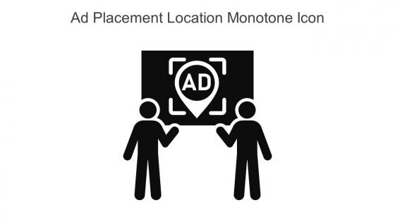 Ad Placement Location Monotone Icon In Powerpoint Pptx Png And Editable Eps Format