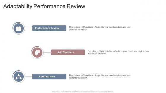 Adaptability Performance Review In Powerpoint And Google Slides Cpb