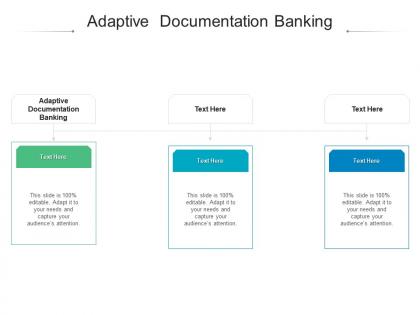 Adaptive documentation banking ppt powerpoint presentation professional slides cpb