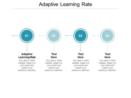 Adaptive learning rate ppt powerpoint presentation summary styles cpb