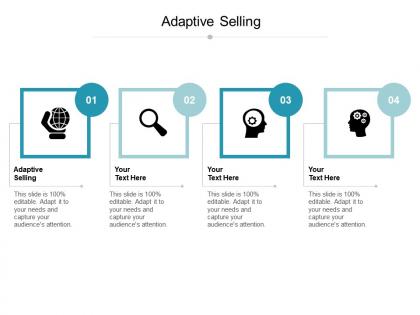 Adaptive selling ppt powerpoint presentation slides background image cpb