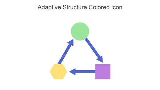 Adaptive Structure Colored Icon In Powerpoint Pptx Png And Editable Eps Format