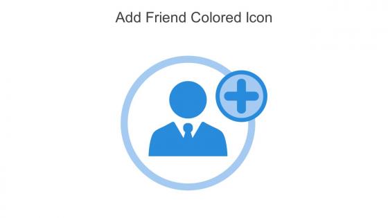 Add Friend Colored Icon In Powerpoint Pptx Png And Editable Eps Format