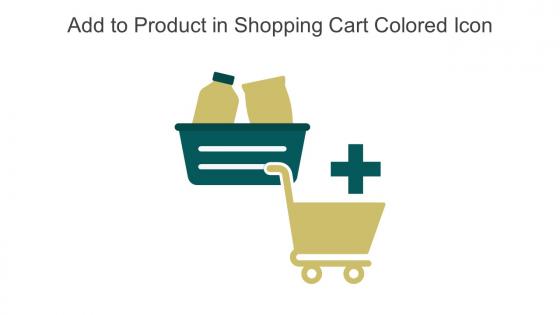 Add To Product In Shopping Cart Colored Icon In Powerpoint Pptx Png And Editable Eps Format