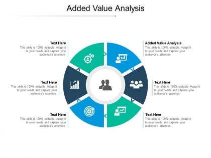 Added value analysis ppt powerpoint presentation portfolio graphics cpb
