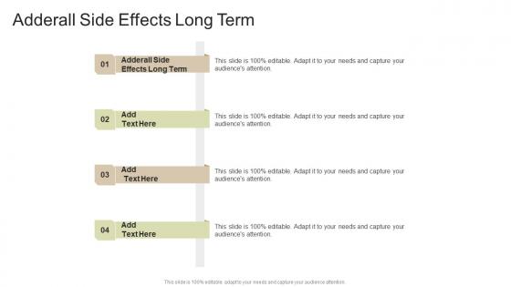 Adderall Side Effects Long Term In Powerpoint And Google Slides Cpb
