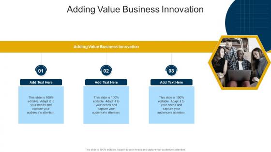 Adding Value Business Innovation In Powerpoint And Google Slides Cpb