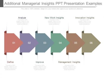 Additional managerial insights ppt presentation examples