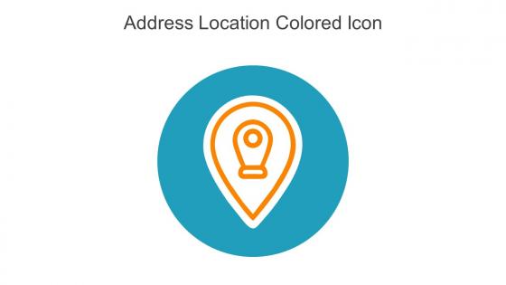 Address Location Colored Icon In Powerpoint Pptx Png And Editable Eps Format