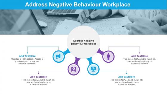 Address Negative Behaviour Workplace In Powerpoint And Google Slides Cpb