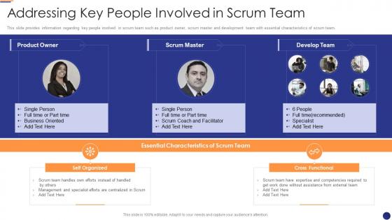 Addressing key people team agile project management software development it