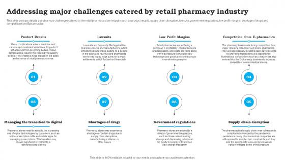 Addressing Major Challenges Catered By CVS Pharmacy Business Plan Sample BP SS
