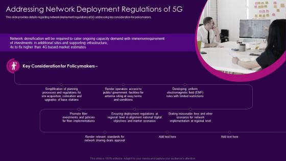 Addressing Network Deployment Regulations Of 5g 5g Network Architecture Guidelines