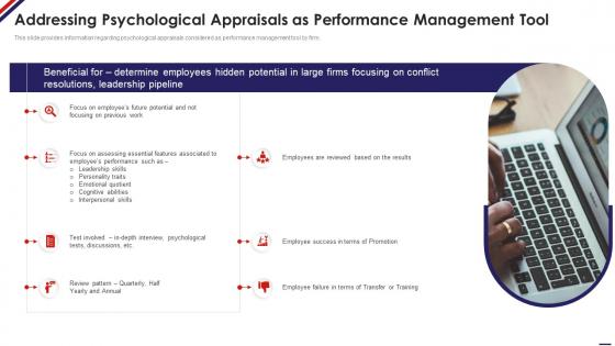 Addressing Psychological Appraisals As Performance Management Managing Staff Productivity