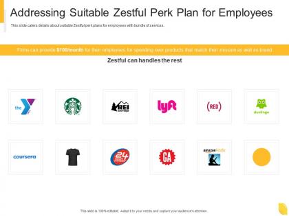 Addressing suitable zestful perk plan for employees zestful investor funding elevator