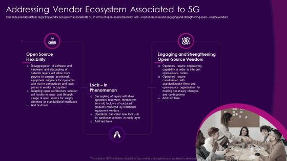 Addressing Vendor Ecosystem Associated To 5g 5g Network Architecture Guidelines