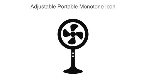 Adjustable Portable Monotone Icon In Powerpoint Pptx Png And Editable Eps Format