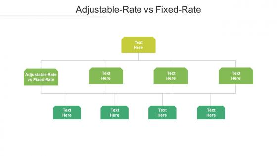 Adjustable rate vs fixed rate ppt powerpoint presentation icon deck cpb