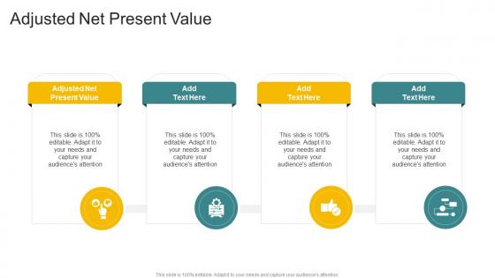 Adjusted Net Present Value In Powerpoint And Google Slides Cpb