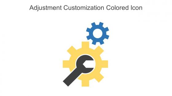 Adjustment Customization Colored Icon In Powerpoint Pptx Png And Editable Eps Format