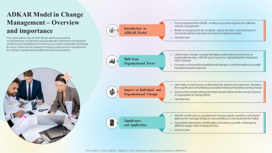ADKAR Model In Change Management Overview And Importance CM SS