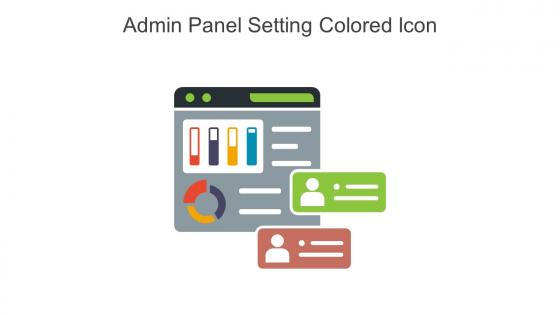 Admin Panel Setting Colored Icon In Powerpoint Pptx Png And Editable Eps Format