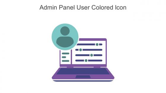 Admin Panel User Colored Icon In Powerpoint Pptx Png And Editable Eps Format